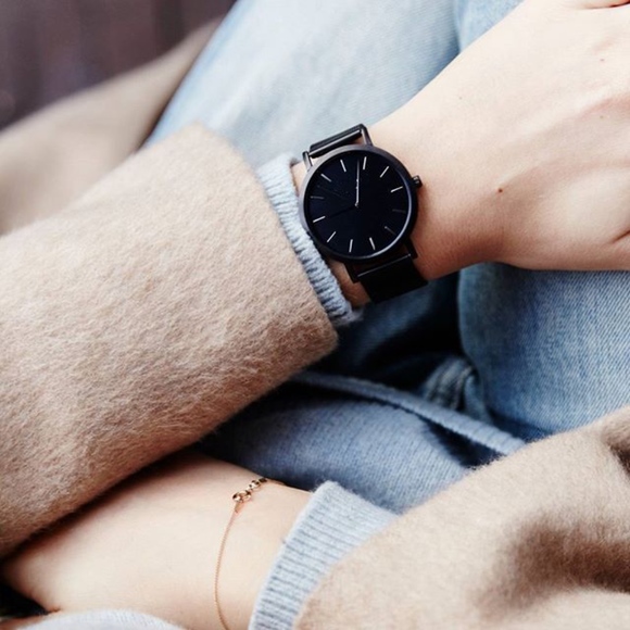 Minimalist Stainless Steel Slim Trendy Watch - Picture 4 of 8